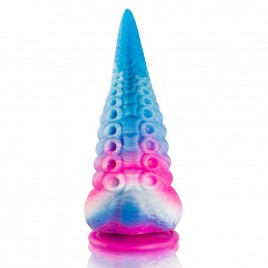 Imagen, dildo tentáculo grande azul 205 mm para estimulación intensa, online