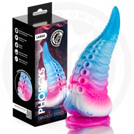 Imagen, comprar dildo tentáculo azul grande de silicona EPIC Phorcys, online