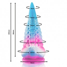 Imagen, dildo fantasía tentáculo azul EPIC CYBERSILICOCK Phorcys grande, online