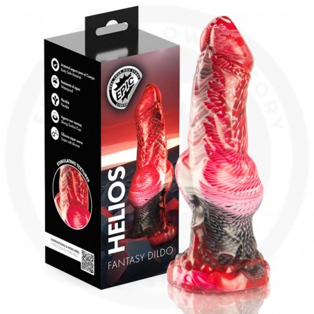 Imagen, dildo EPIC Helios con testículos de silicona y 22 cm de longitud, online
