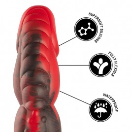 Imagen, dildo de silicona con base de 80 mm para sujeción segura, online