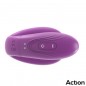 ACTION TWINX VIBRADOR PAREJAS CON TAPPING Y CONTROL REMOTO ACTION TWINX VIBRADOR PAREJAS CON TAPPING Y CONTROL REMOTO