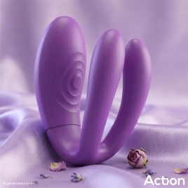 Imagen, juguete erótico para parejas con tapping y vibración en silicona, online
