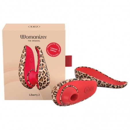 Imagen, Womanizer Liberty 2 succionador de clítoris estampado leopardo, online