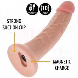 Imagen, vibrador realista con ventosa y tecnología Watchme Mythology Asher, online