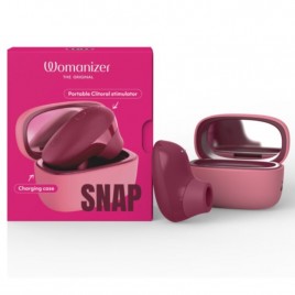 Imagen, Womanizer Snap succionador de clítoris compacto color burdeos, online