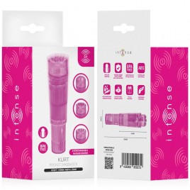 Imagen, mini vibrador Intense Kurt color rosa con acabado sedoso, online