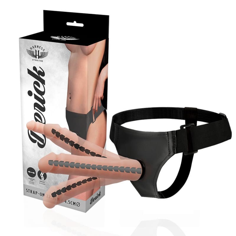 ARNÉS CON PENE ARTICULABLE DERICK HARNESS ATTRACTION 22,5 CM