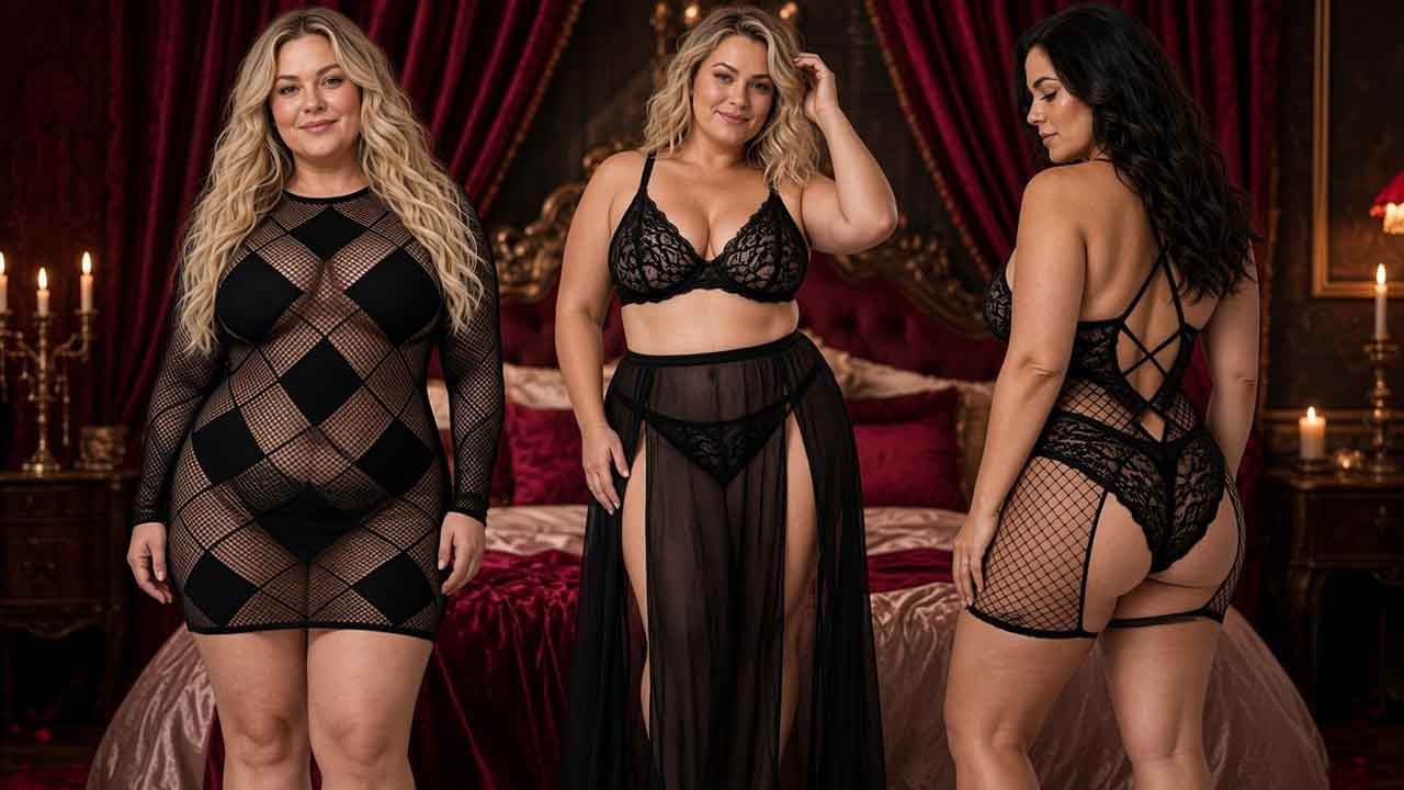🖤 Lencería Erótica de Talla Grande: Cómo Elegir lo que de Verdad Favorece
