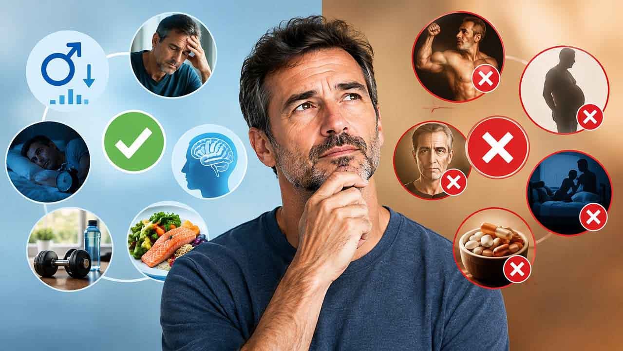 ⚡ Andropausia: Qué Es de Verdad y Qué Es Mito