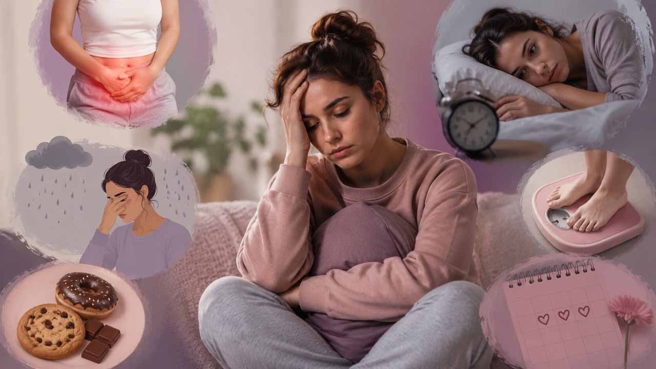 🌗 Síndrome Premenstrual: Qué Es Real y Qué No